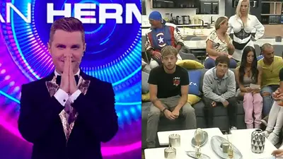 Santiago del Moro y los participantes de Gran Hermano Santiago del Moro y los participantes de Gran Hermano