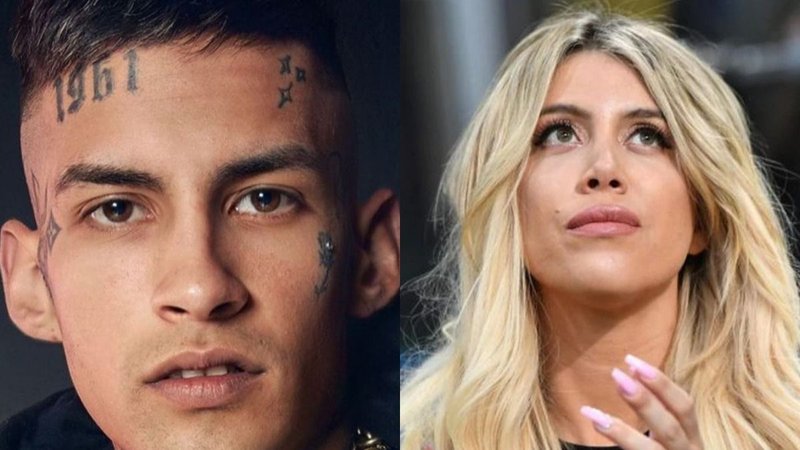 L-Gante y Wanda Nara en Instagram
