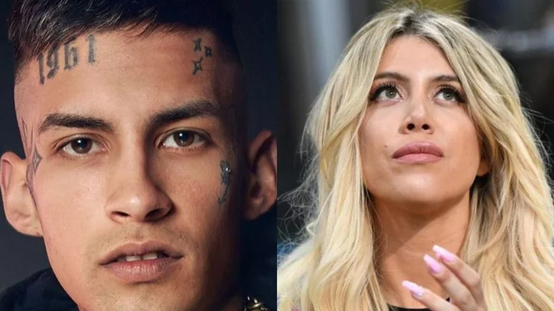 L-Gante y Wanda Nara en Instagram