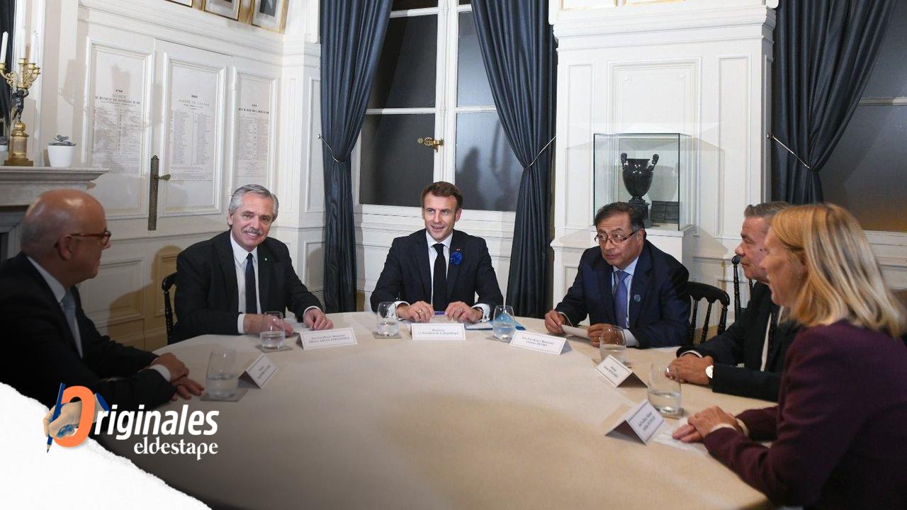 Reanudaron el diálogo en Venezuela con Alberto Fernández, Petro y Macron como veedores