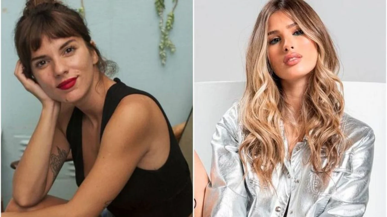 Gimena Accardi y Julieta Poggio en la película Papá por un día 