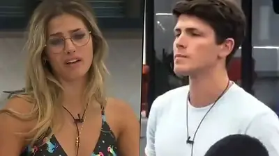 Julieta Poggio y Marcos Ginocchio en Gran Hermano Julieta Poggio y Marcos Ginocchio en Gran Hermano