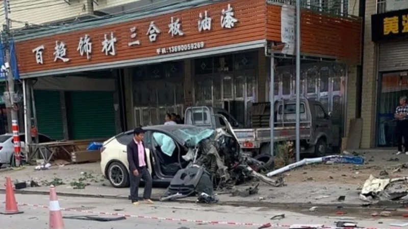 Accidente fatal en China.