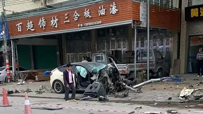 Accidente fatal en China. Accidente fatal en China.