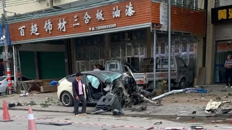 Accidente fatal en China.