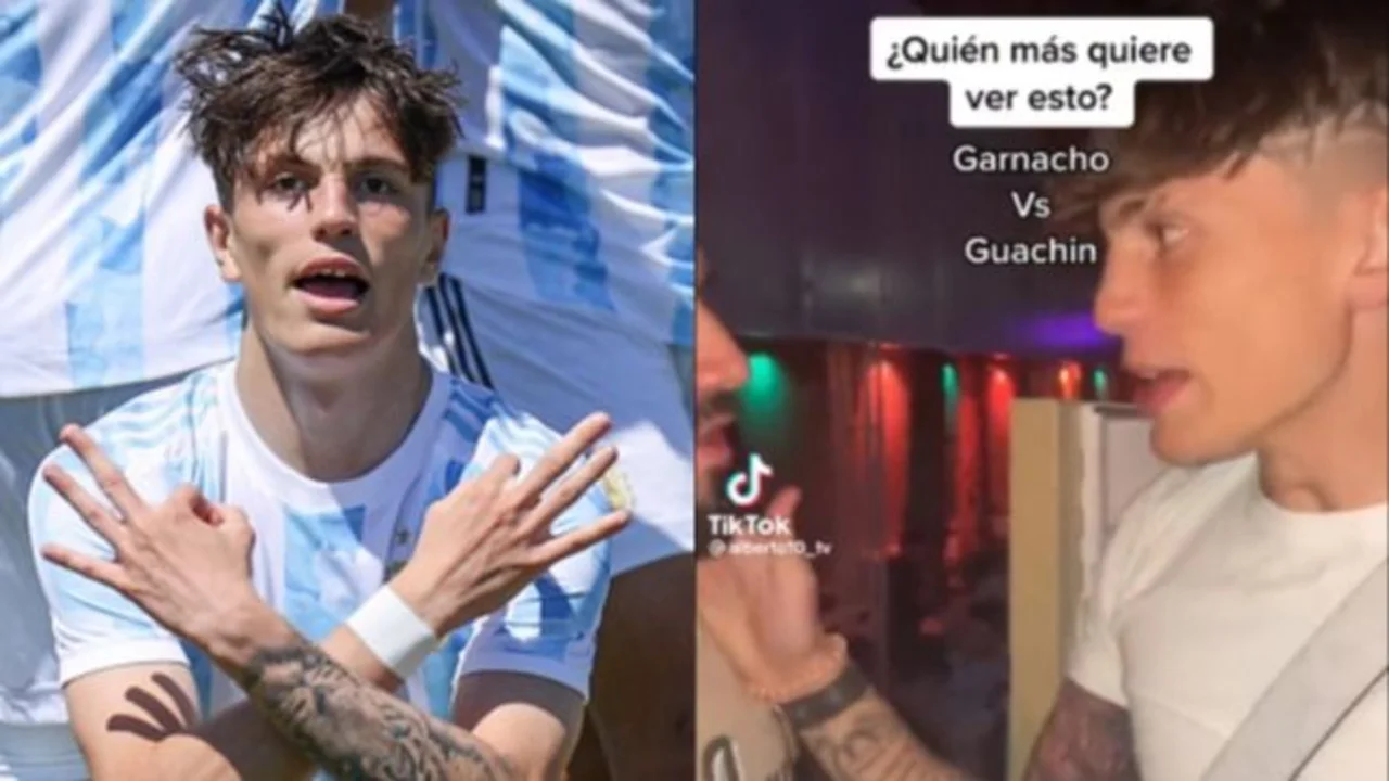Alejandro Garnacho, Boca, Selección Argentina, fútbol, deportes, virales, Manchester United