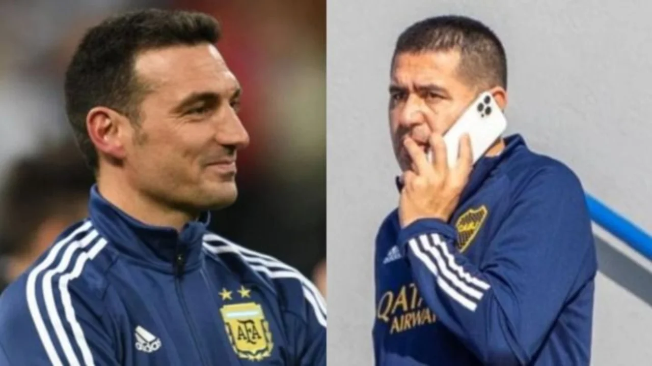 Lionel Scaloni, Selección Argentina, Juan Román Riquelme, Boca, Mundial Qatar 2022, fútbol, deportes