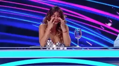 Sol Pérez llorando en El Debate de Gran Hermano Sol Pérez llorando en El Debate de Gran Hermano