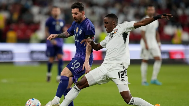 Argentina goleó 5 a 0 a Emiratos Árabes en la previa del Mundial de Qatar 2022