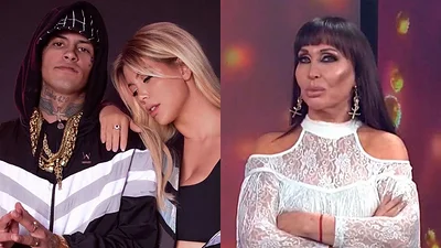 L-Gante, Wanda Nara y Moria Casán L-Gante, Wanda Nara y Moria Casán
