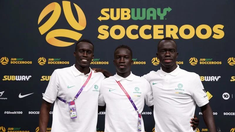 Trío de origen africano, orgulloso de representar a la Australia multicultural