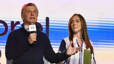 Mauricio Macri bajó a Vidal de la candidatura presidencial Mauricio Macri bajó a Vidal de la candidatura presidencial
