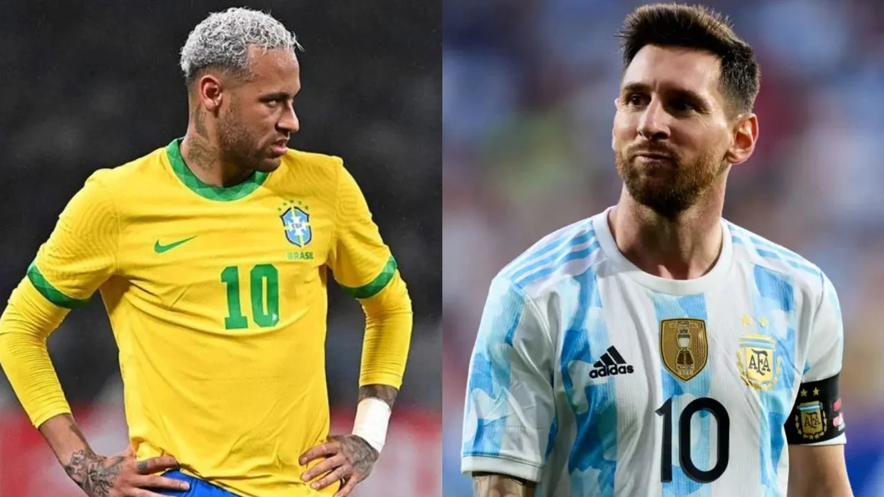Neymar Lionel Messi Mundial Qatar 2022 Selección Argentina