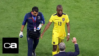 Ecuatoriano Valencia estaría en condiciones de jugar contra Países Bajos Ecuatoriano Valencia estaría en condiciones de jugar contra Países Bajos