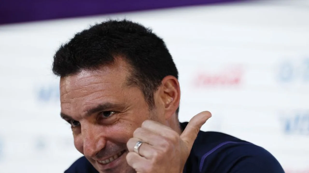 DT Scaloni elogia a Ecuador, espera que Argentina maneje emociones en Qatar