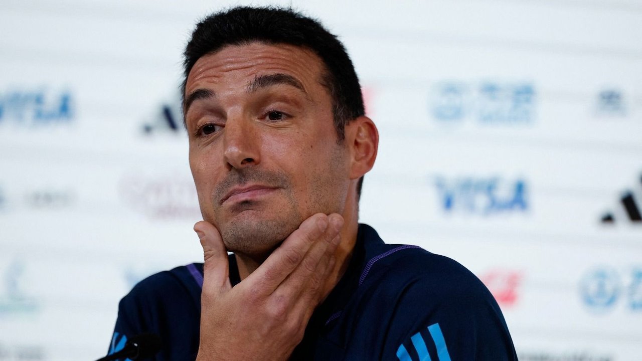 Scaloni habló en la previa del duelo ante México por el Mundial y no descartó cambios