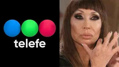 Telefe y Moria Casán Telefe y Moria Casán