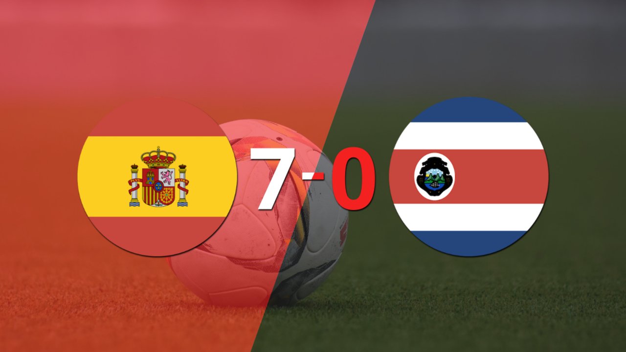 Mundial 2022: Costa Rica fue goleado 7 a 0 por España