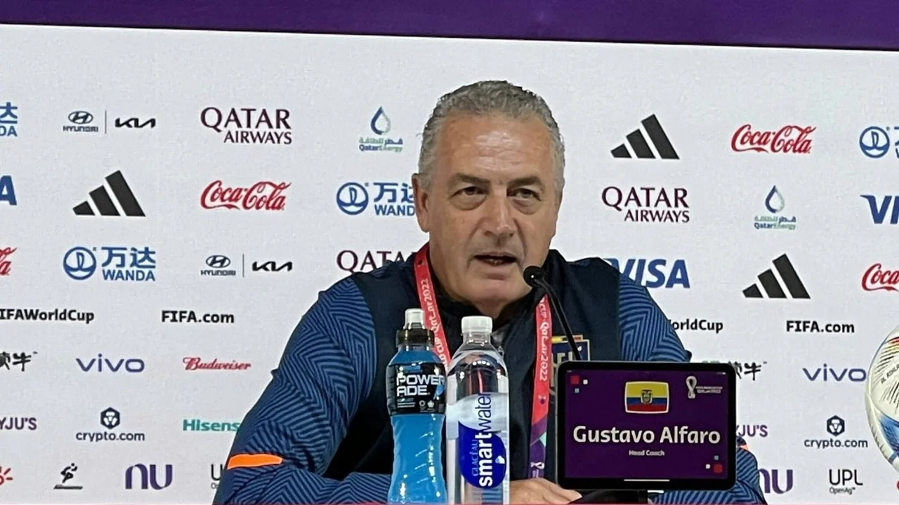 Gustavo Alfaro Selección de Ecuador 