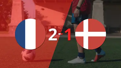 Mundial 2022: Victoria 2-1 de Francia ante Dinamarca Mundial 2022: Victoria 2-1 de Francia ante Dinamarca