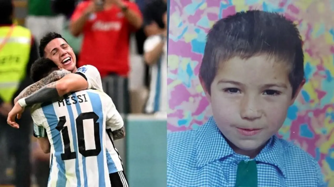 Enzo Fernández, la historia del nene que no quería dejar de jugar