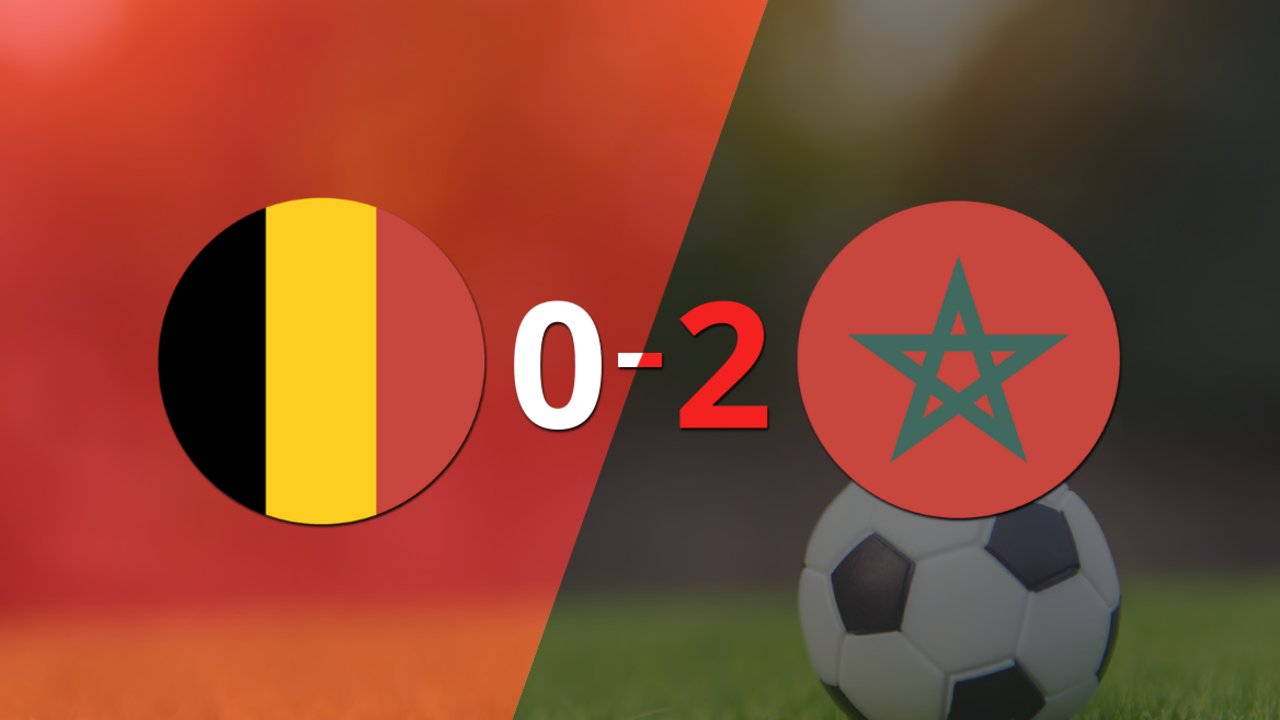 Mundial 2022: Marruecos sacó el triunfo por 2-0 ante Bélgica