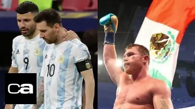 Canelo Álvarez, Lionel Messi, boxeo, fútbol, Selección Argentina, México, deportes, Kun Agüero Canelo Álvarez, Lionel Messi, boxeo, fútbol, Selección Argentina, México, deportes, Kun Agüero