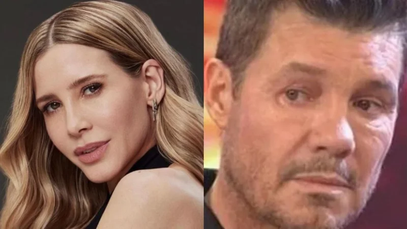 Marcelo Tinelli. Guillermina Valdés