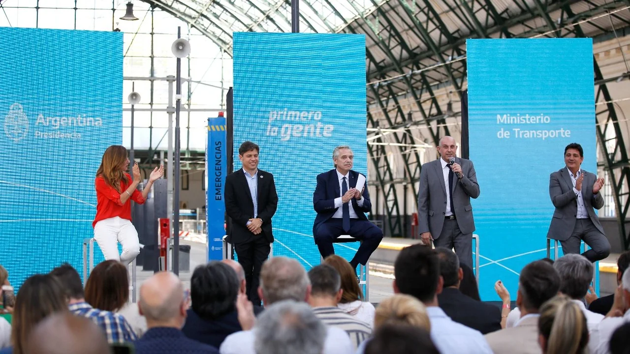 Kicillof: “El tren en nuestro país es un instrumento de justicia social”