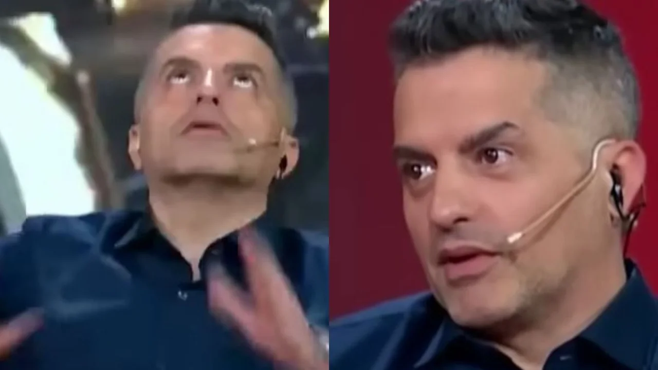 Ángel De Brito enojado en LAM por América TV