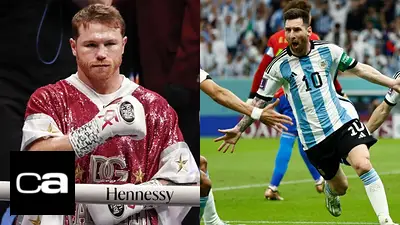 Saúl "Canelo" Álvarez Lionel Messi Boxeo Fútbol Saúl "Canelo" Álvarez Lionel Messi Boxeo Fútbol