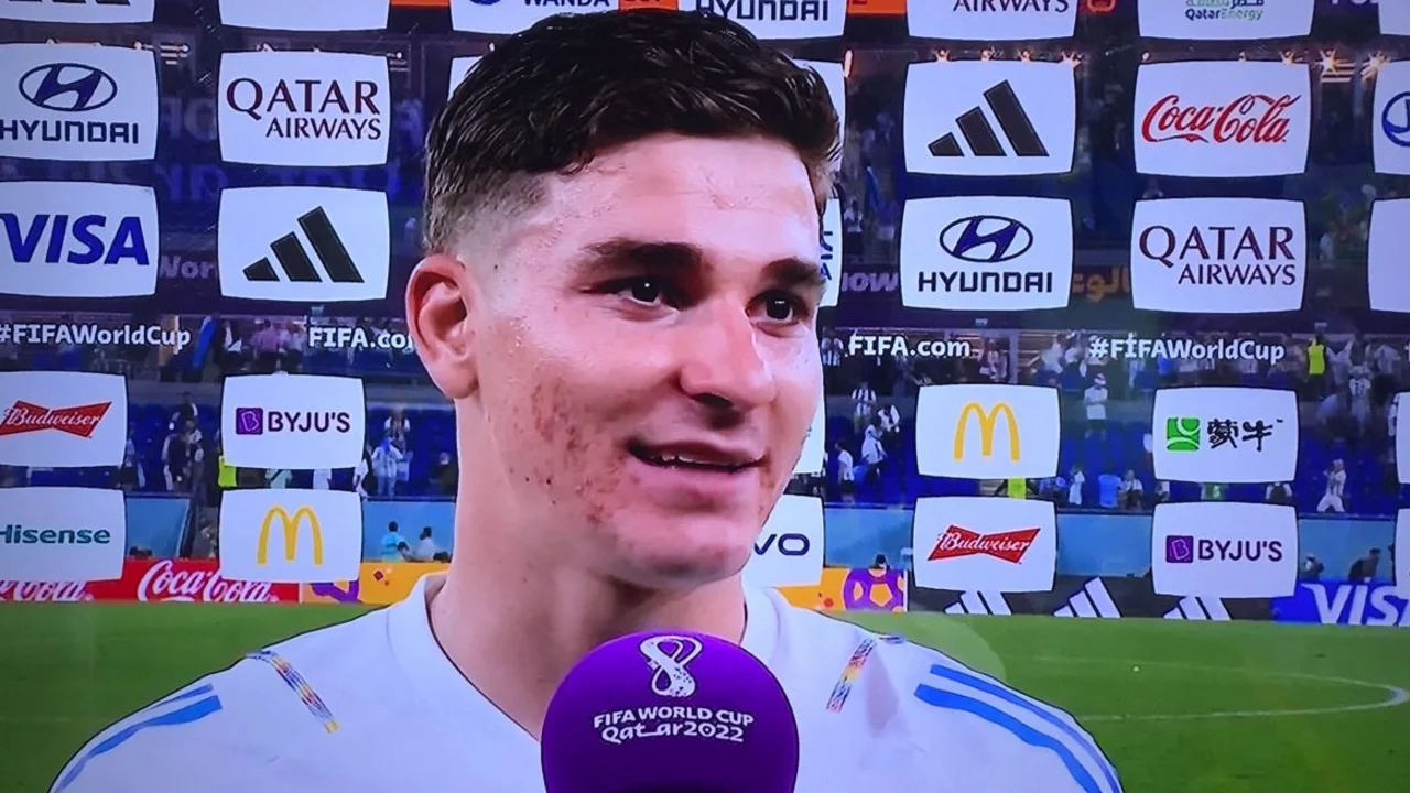Julián Álvarez explicó lo que significó su gol contra Polonia: "Lo máximo"