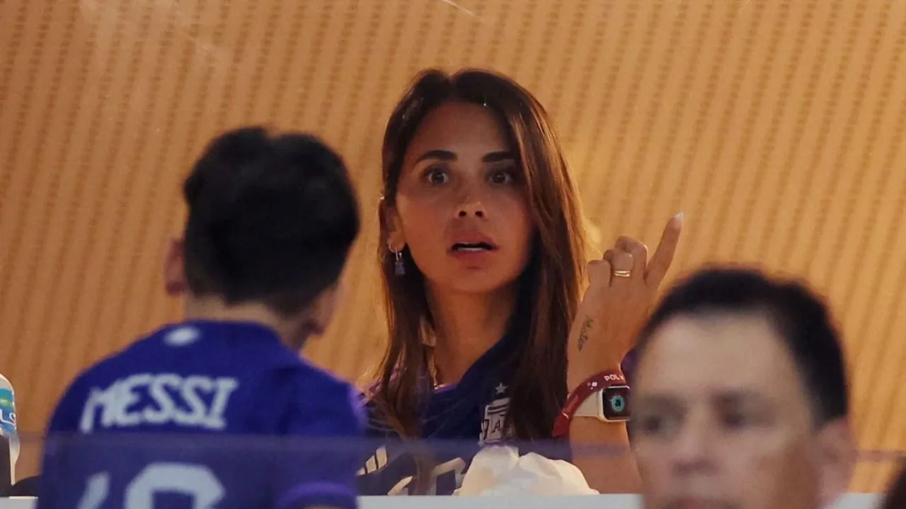 Antonela Roccuzzo y Ciro Messi