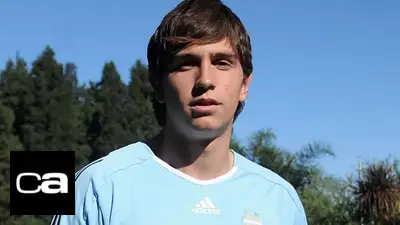 Fotografía del Dibu Martínez en su adolescencia Fotografía del Dibu Martínez en su adolescencia