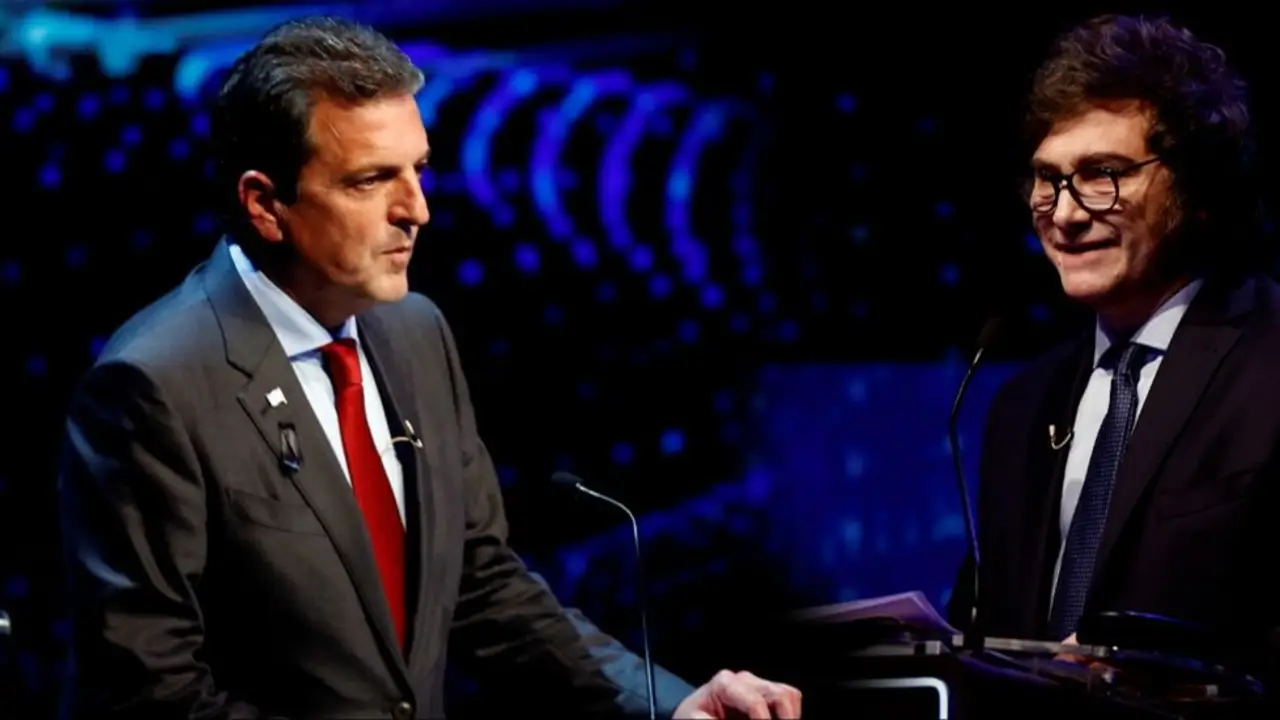 Debate milei massa