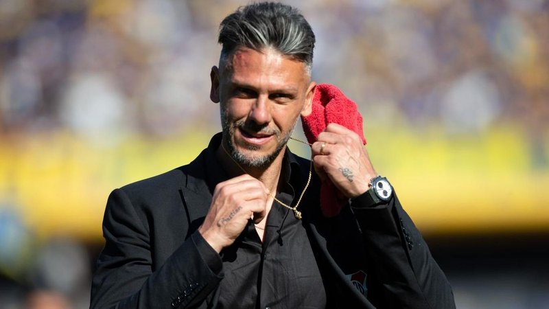 Martín Demichelis Lucas Alario River Plate