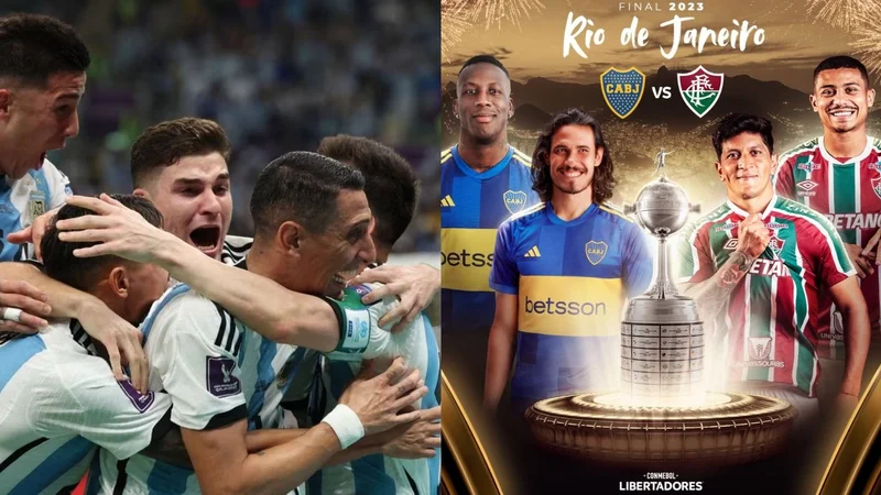 Enzo Fernández Selección Argentina Boca Juniors Copa Libertadores Fluminense