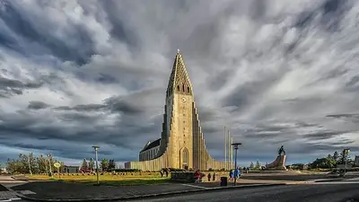 El templo más alto de Islandia El templo más alto de Islandia