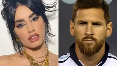 Lali Esposito Lionel Messi Lali Esposito Lionel Messi