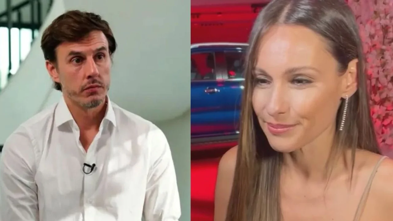 Pampita y Roberto García Moritán