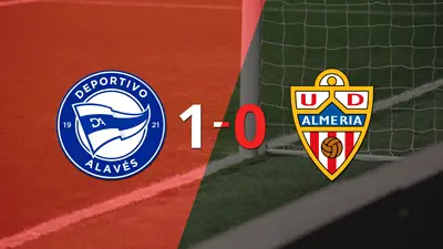 Alavés aprovechó su localía y venció a Almería Alavés aprovechó su localía y venció a Almería