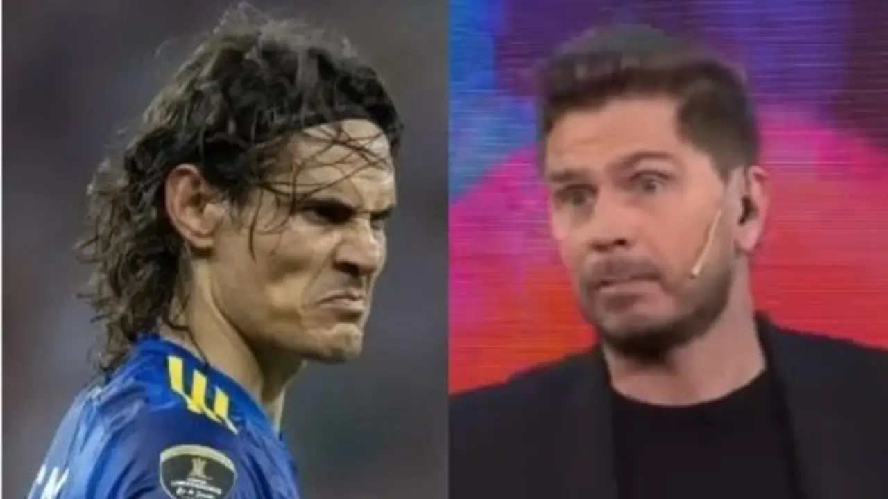 Pollo Vignolo, Edinson Cavani, Boca, televisión, El Trece, deportes