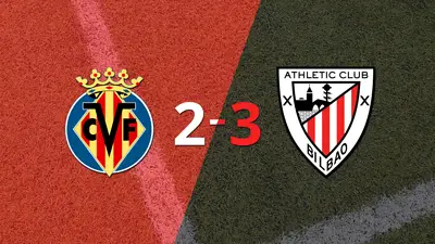 Athletic Bilbao derrotó 3-2 a Villarreal en un partidazo Athletic Bilbao derrotó 3-2 a Villarreal en un partidazo