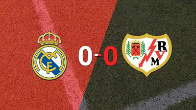 Real Madrid y Rayo Vallecano no se sacaron ventaja y terminaron sin goles Real Madrid y Rayo Vallecano no se sacaron ventaja y terminaron sin goles
