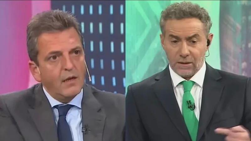 Sergio Massa, Luis Majul