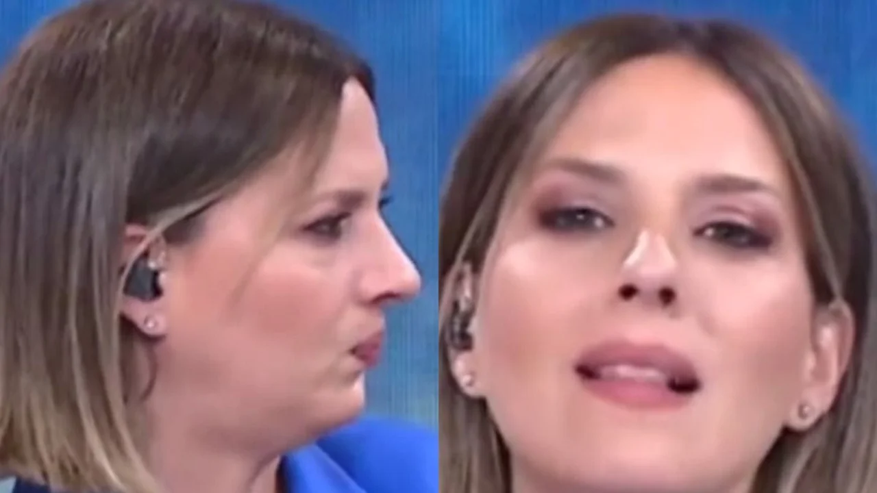 Blooper de Soledad Larghi que se ahogó en vivo en América TV