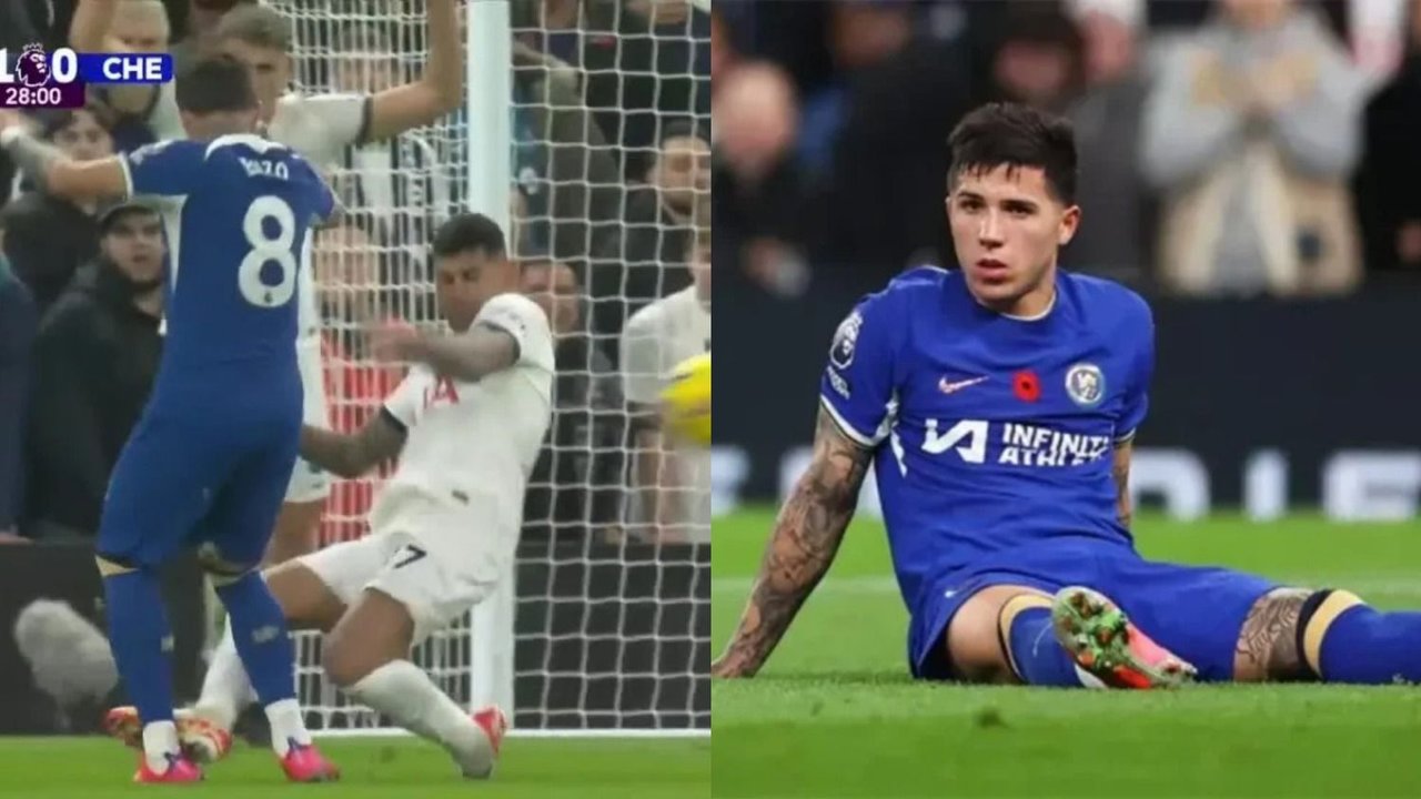 Enzo Fernández Cristian "Cuti" Romero Selección Argentina Chelsea Tottenham