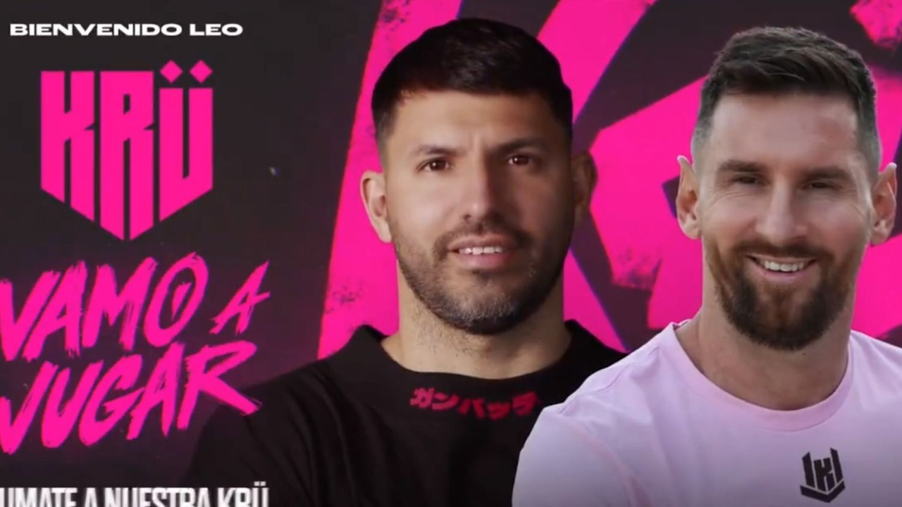 Kun Agüero, Lionel Messi, Krü Sports, e-sports, gaming, deportes