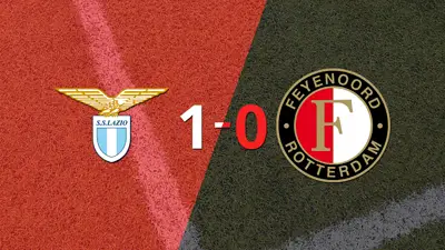 Lazio le ganó 1-0 como local a Feyenoord Lazio le ganó 1-0 como local a Feyenoord