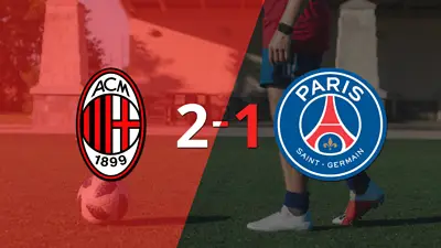 Milan sacó los 3 puntos en casa al vencer 2-1 a PSG Milan sacó los 3 puntos en casa al vencer 2-1 a PSG